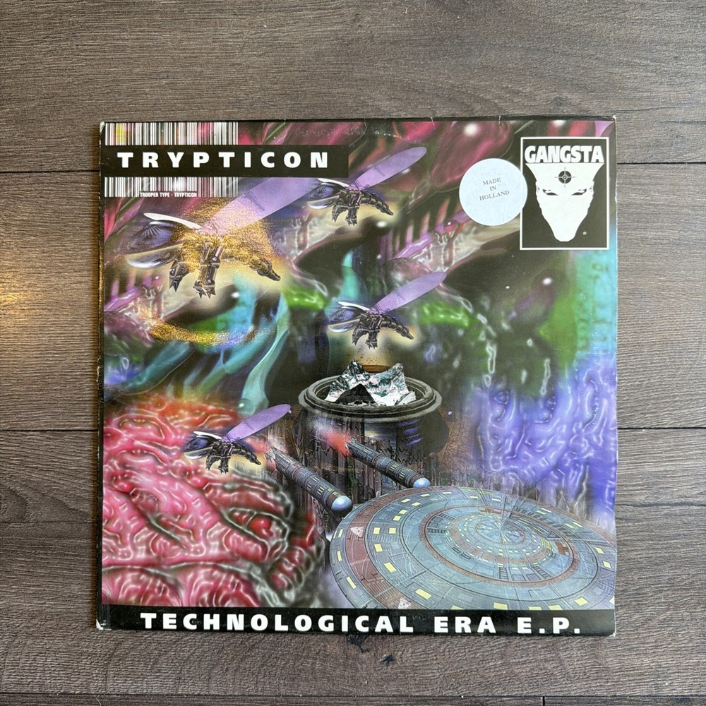 Trypticon Technological Era EP Vinyl Record Gangsta Hardcore Electronic Gabber